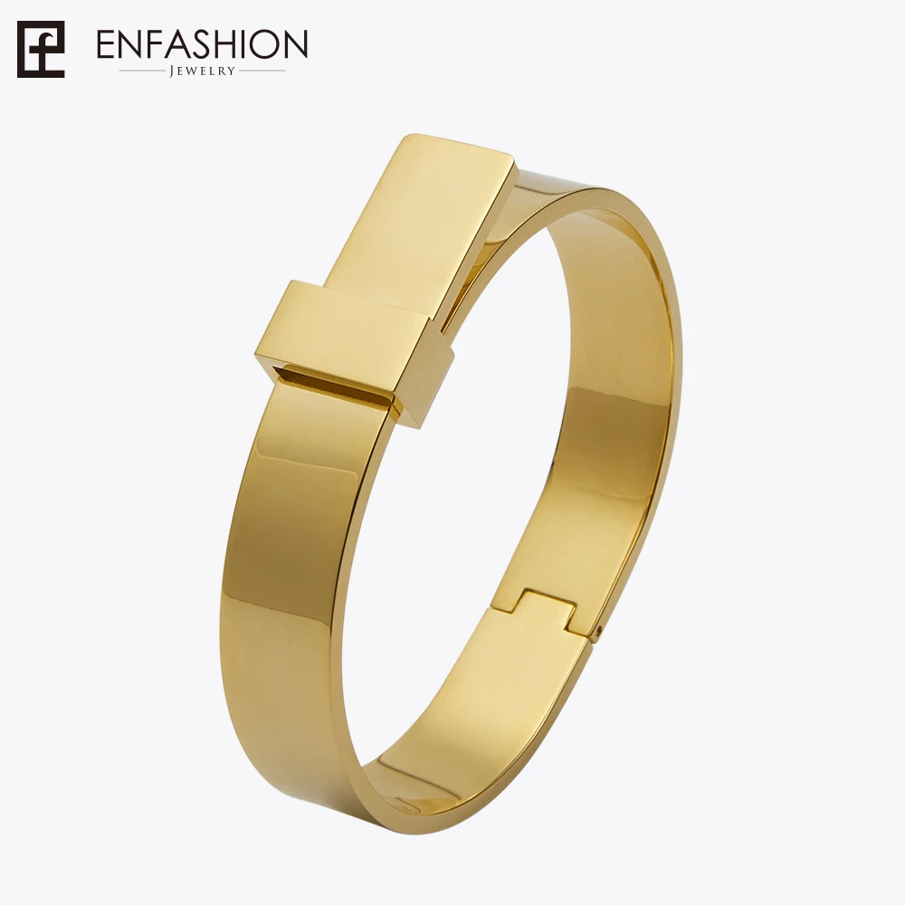 Enfashion Wide Knot Bracelet manchette Noeud Armband Rose Gold color Bangles Bracelets For Women Cuff Bracelets pulseiras Enfashion Wide Knot Bracelet manchette Noeud Armband Rose Gold color Bangles Bracelets For Women Cuff Bracelets pulseiras