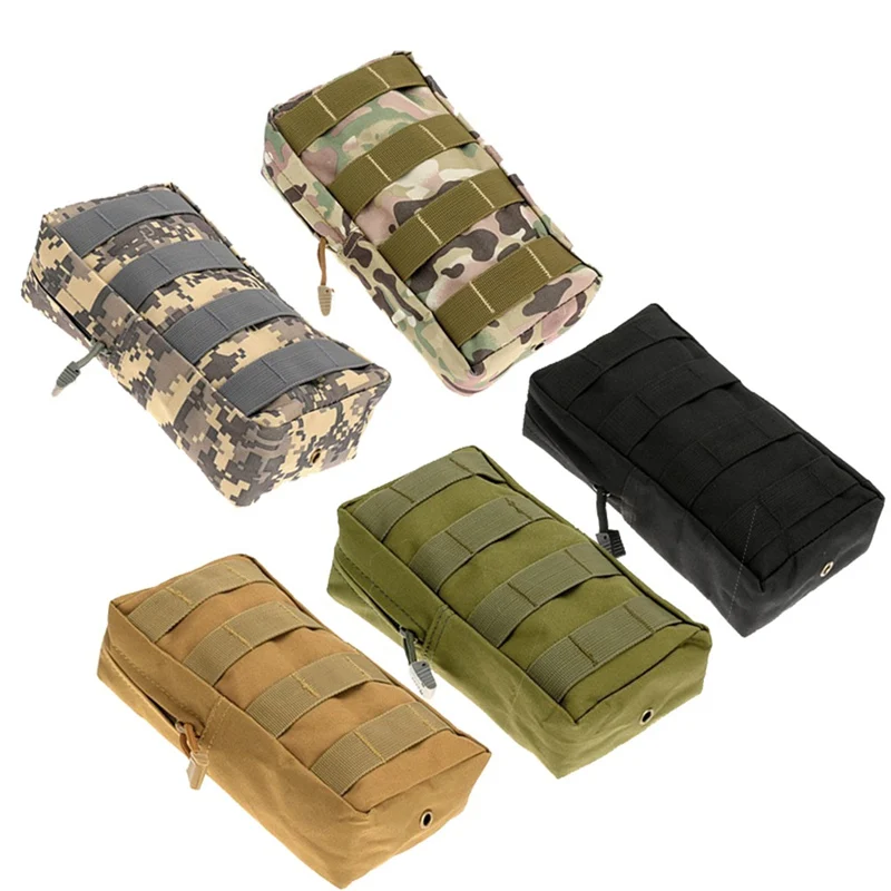 Bolsa de la cintura al aire libre bolsillos tácticos cremallera paquete unido bolsa mochila de Camping