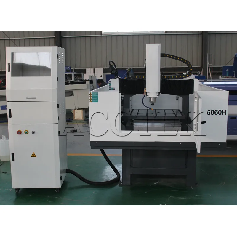 

ACCTEK hot sale 4040 6060 constant power spindle cnc router metal cutting machine