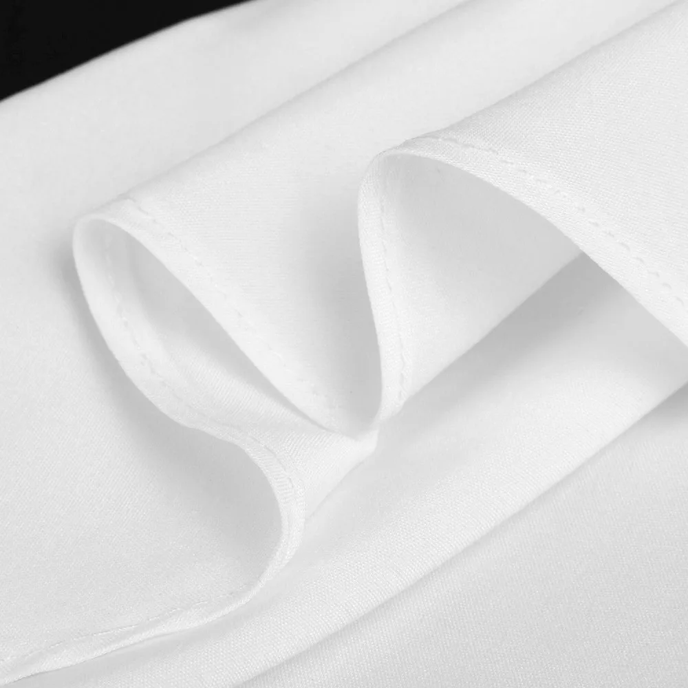 شحن النعامة النساء ملابس الصيف الخامس الرقبة طويلة الأكمام الشيفون البلوزات الصلبة سيدة مكتب العمل ضئيلة قميص قمم قميص فام C2935