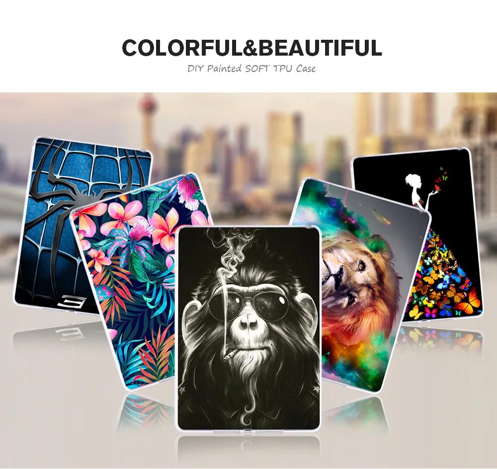 Beste Silicon Tablet Gevallen Voor Huawei MediaPad T1 10 Honor Note 9.6 T1 A21W T1 10 T1 A21L T1 A23W L 9.6 inch zachte TPU DIY Tablet Case