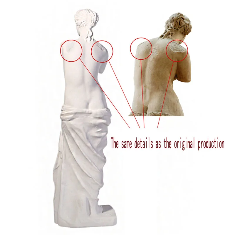 Европейские персонажи 29 см, скульптура Венера де Мило, статуя Эроса, украшения, статуэтка, домашний декор, ремесла, подарок