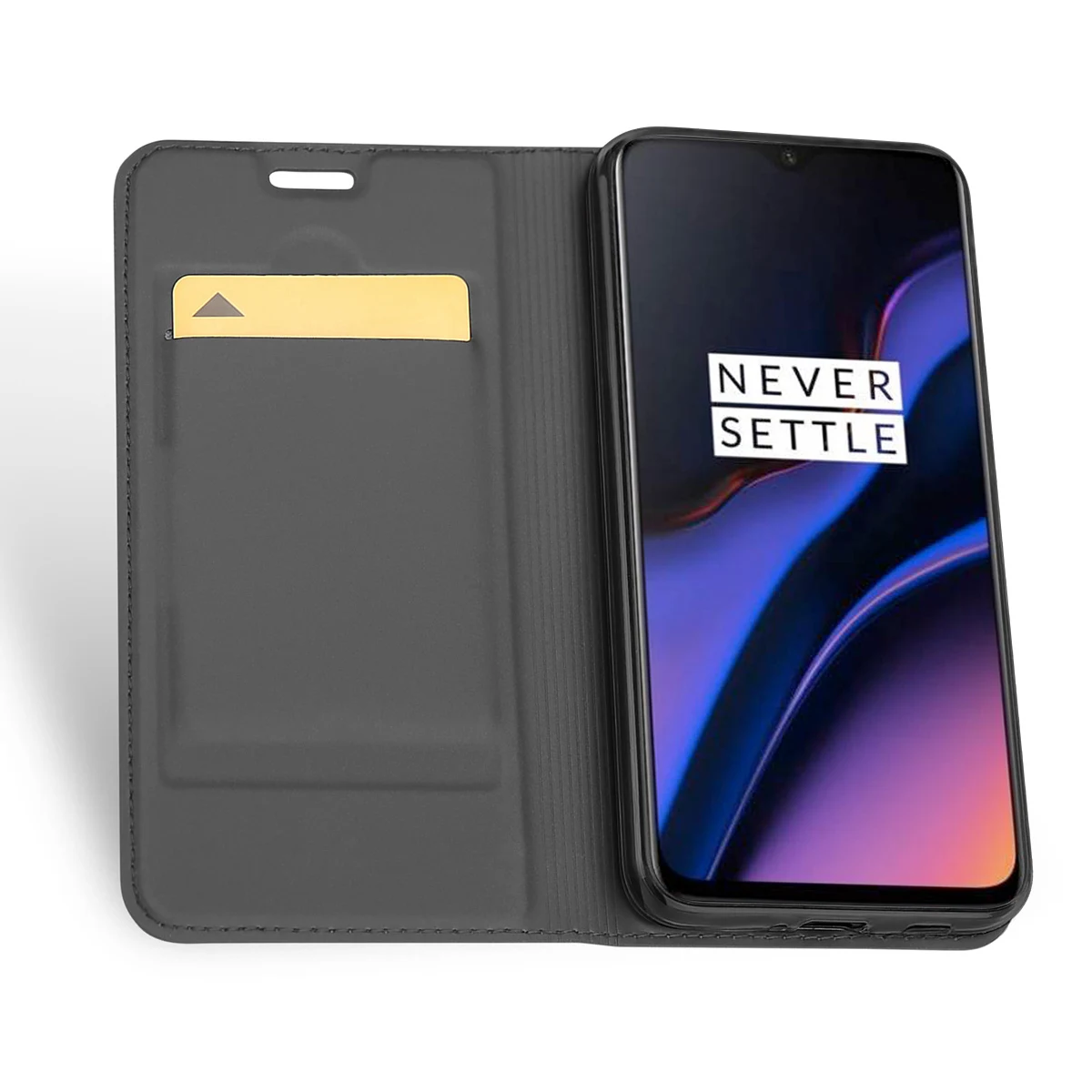 

Flip Leather Case for OnePlus 7 Pro Case Cover Slim Book Design Magnetic Protective Stand Cover with Card Slot for Oneplus 7 pro