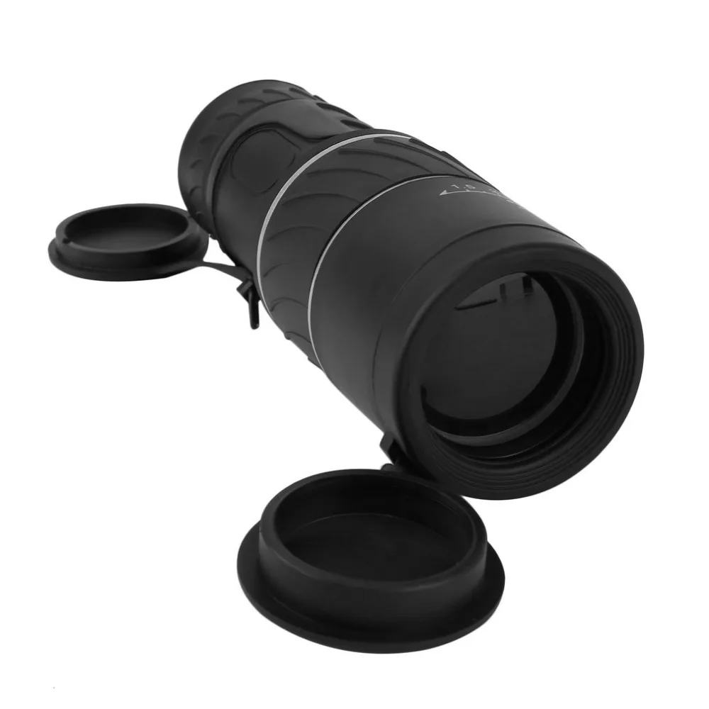 40X60 Focus Zoom Monocular Telescope Black High Quilaty Single Focus Optic Lens Travel Spotting Scope HD Monoculars telescopes