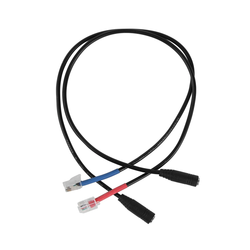 1PC 3.5mm Smartphone Adapter Cable Jack to RJ9 RJ10 Headset To Office