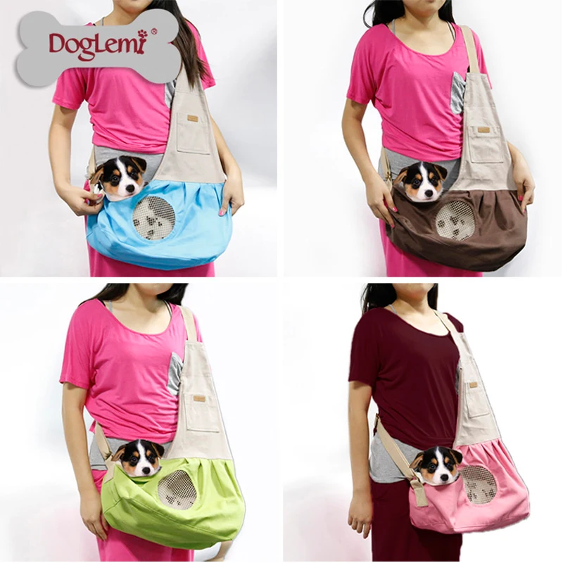 Fashion Style Pet Supplies Dog Foldable Bag Oxford Fabric Dog Shoulder