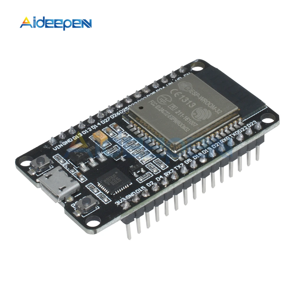 

ESP32 CP2102 Wireless WiFi Bluetooth Development Board Micro USB Power Module Dual Core ESP-32 ESP-32S ESP 32 Similar ESP8266
