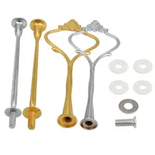 Корона 2 уровня торт кекс пластины стенд ручка аппаратные средства установки держатель may26