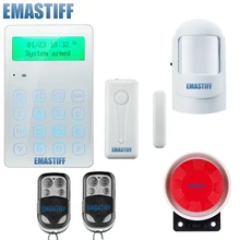 G3G Сенсорное меню GSM сигнализация Беспроводная IOS/Android приложение управление домашняя охранная сигнализация с датчиками движения