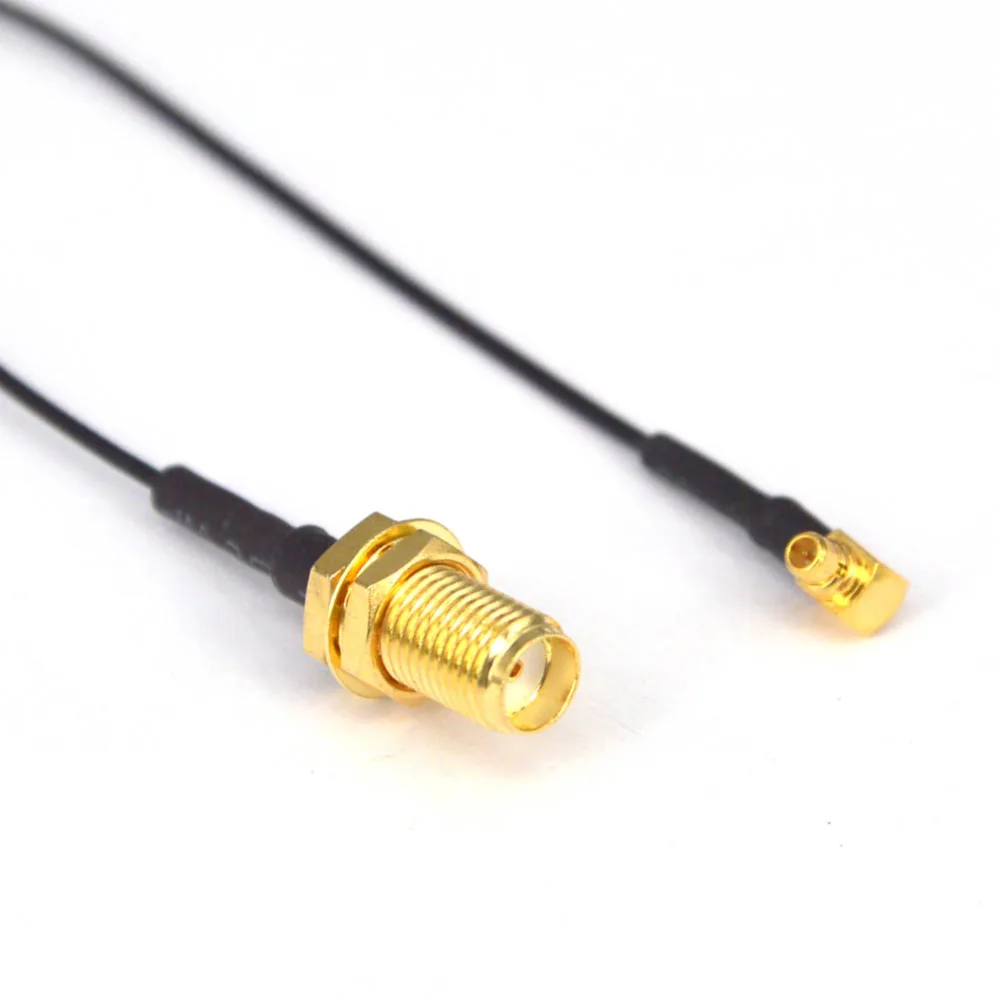 5 шт. антенна WiFi Pigtail кабель MMCX Мужской правый угол к RP SMA/SMA женский FPV Антенна удлинитель