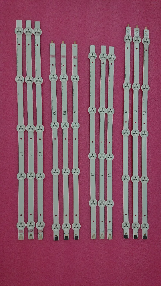 Комплект) 12 шт. светодиодный фонарь для телевизора LG 47LA620S 6916L ...