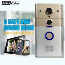 ZJ008 беспроводной дверной звонок Кольцо Дверной звонок с изображением колокольчика видео камера WiFi IP 720P PIR ночное видение двухстороннее аудио suppoer Android IOS Телефон