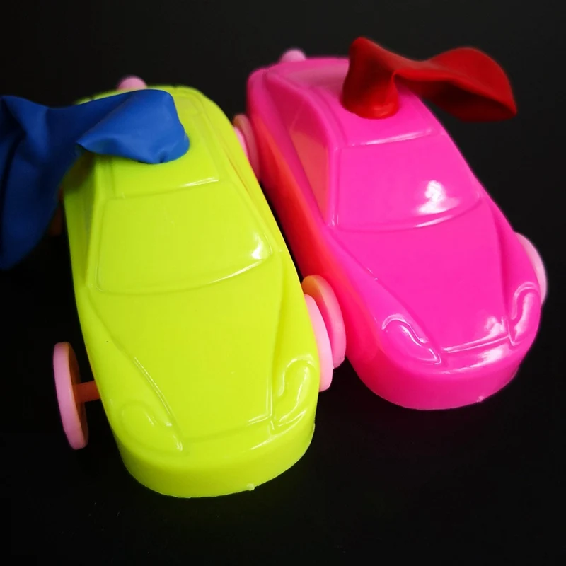 Подарки для детей, надувные воздушные шары, игрушки для автомобиля, смешная инерционная сила, напоминающие воздушные шары, автомобильные игрушки случайного цвета