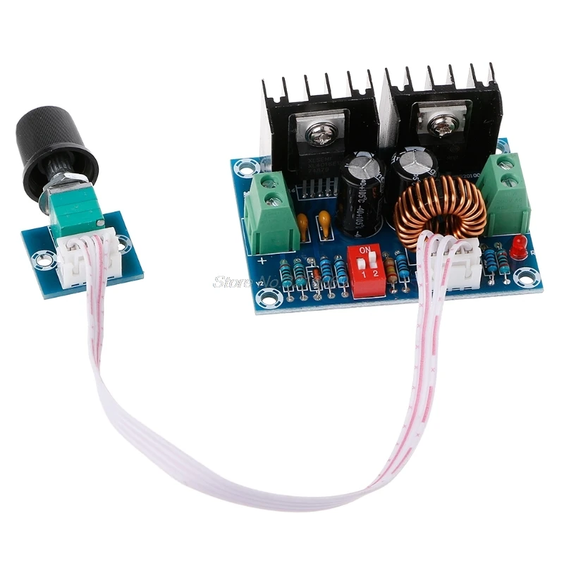

DC-DC voltage regulator module 200W XL4016 step-down buck module high power 8A with external potentiometer