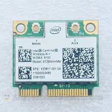 Для Intel mediino Advanced-N 612BNXHMW+ WiMAX 6150 300 Мбит/с Беспроводная мини карта PCI-e WLAN Wifi SPS 633817-001 для hp lenovo