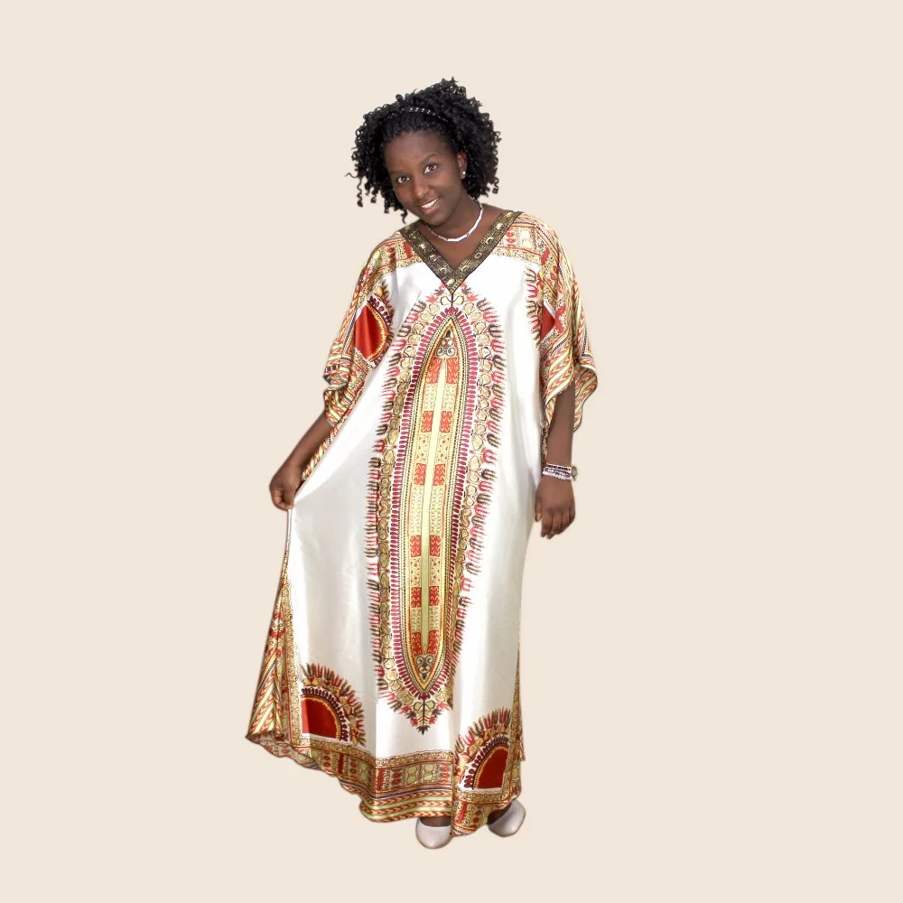 Плюс размеры африканский Tranditional вечерние длинные Дашики свободное платье Винтаж s 60 s 70 хиппи Дашики кафтан Этническая индийский boho