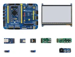 Waveshare Open746I-C STM32 развитию Комплект B для STM32F746IGT6 MCU Cortex-M7 в том числе 7 "Touch ЖК-дисплей и другие модули