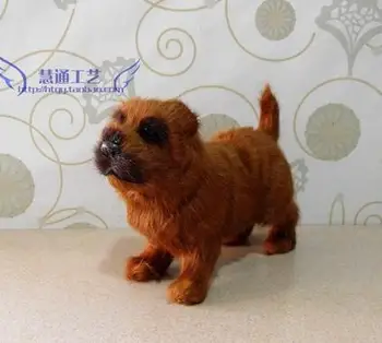 

High simulation of dog crafts - export single household furnishings simulation of bulldog window display teaching model