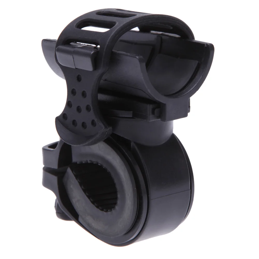 Sale Adjustable 360 Rotatable Cycling Grip Mount Bike Clamp Clip Bicycle Flashlight LED Torch Light Holder 3