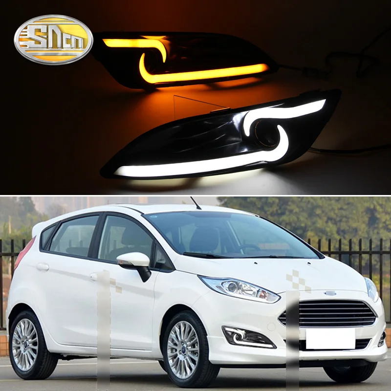 For Ford Fiesta 2013 2014 2015 2016 2017 2018 Daytime Running Light DRL