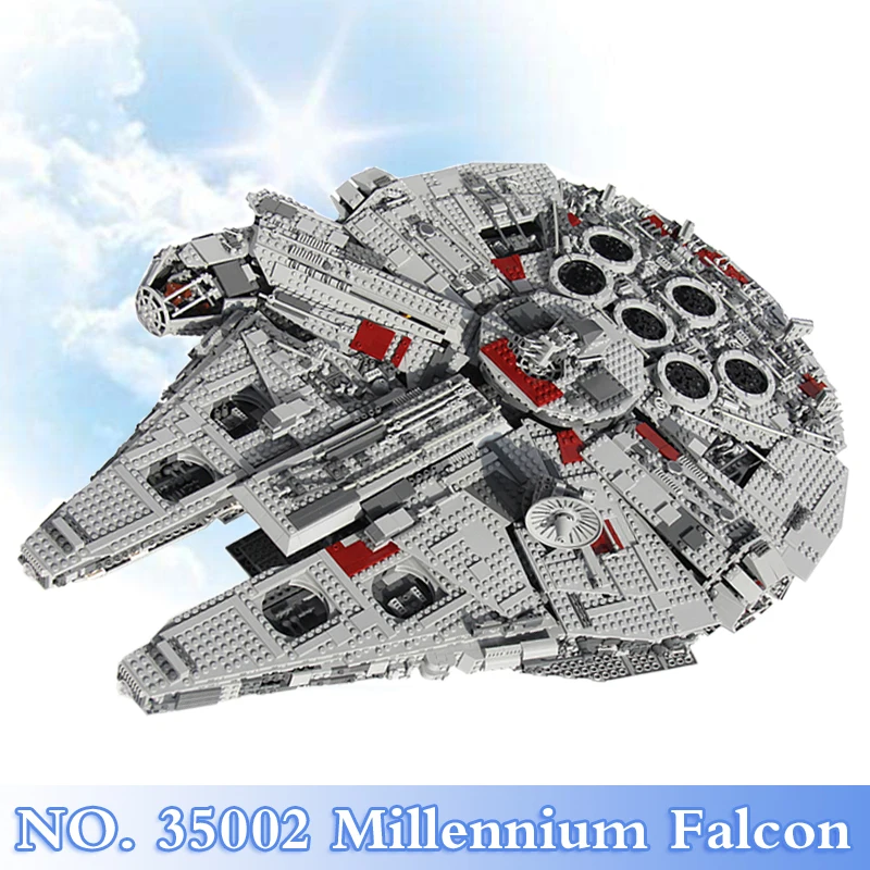 

LELE Star War 5382Pcs Ultimate Collector's Millennium Figure Building Blocks Brick Compatible 10179 05033 Toy