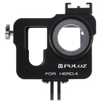 

PULUZ Aluminum Alloy Housing Shell Protective Frame Cage Case For GoPro HERO 4