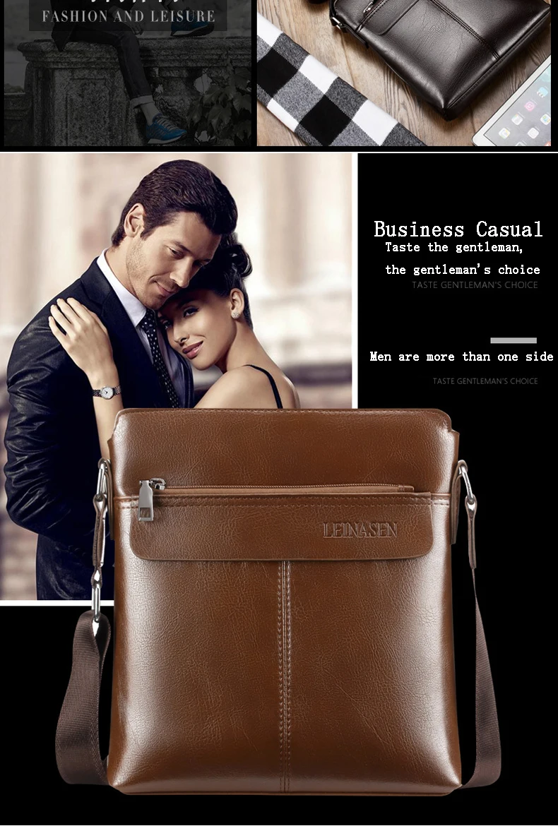 Кожаный портфель maleta sacoche homme коричневый bolso hombre maletin cuero bolsa masculina для ноутбука, Офисные Сумки для мужчин