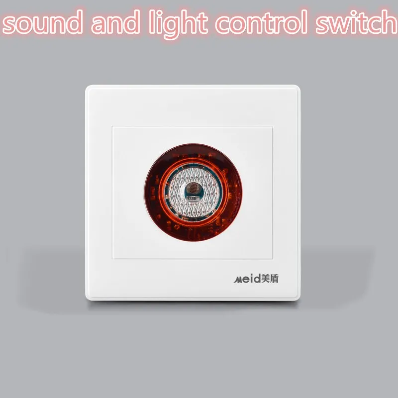 

Intelligent AC220V Auto On Off Light Sound Voice Sensor Switch Time Delay For Corridor Stair Warehouse CM105