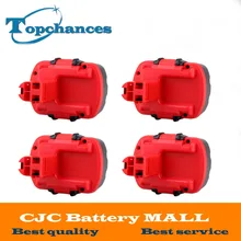 4pcs BAT038 14.4V 2000mAh Rechargeable Battery Pack Power Tools Battery Cordless Drill Replacement for Bosch 3660CK Ni-CD