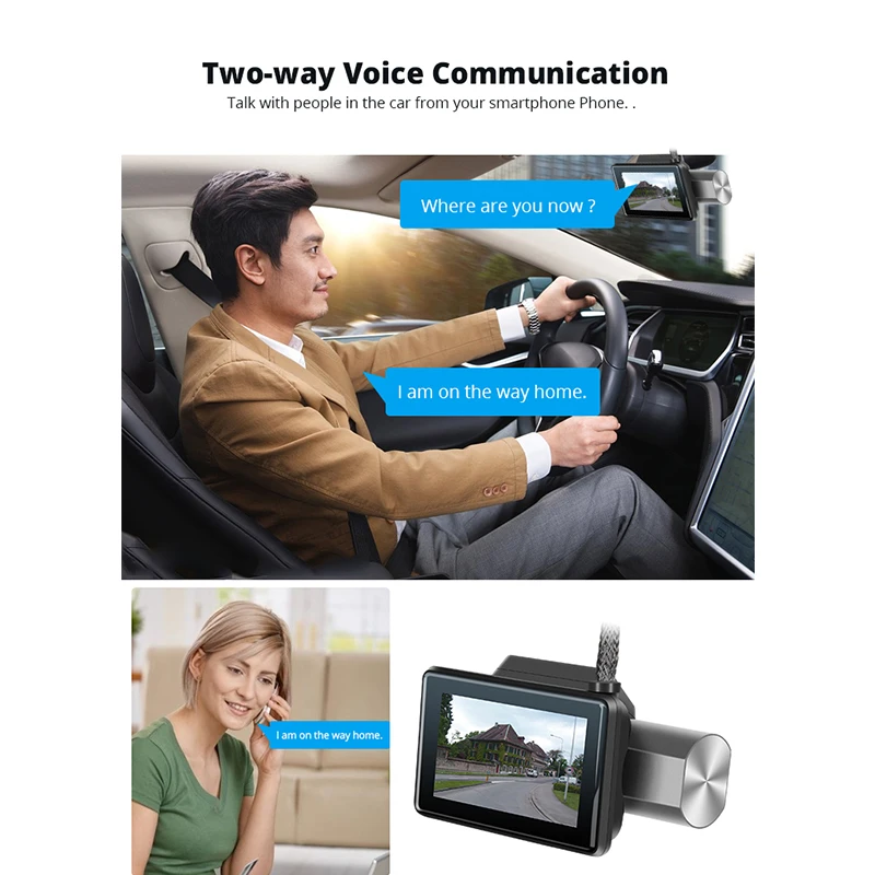 QUIDUX Mini Android автомобильный видеорегистратор GPS 270 градусов 3G WIFI сенсорный экран с