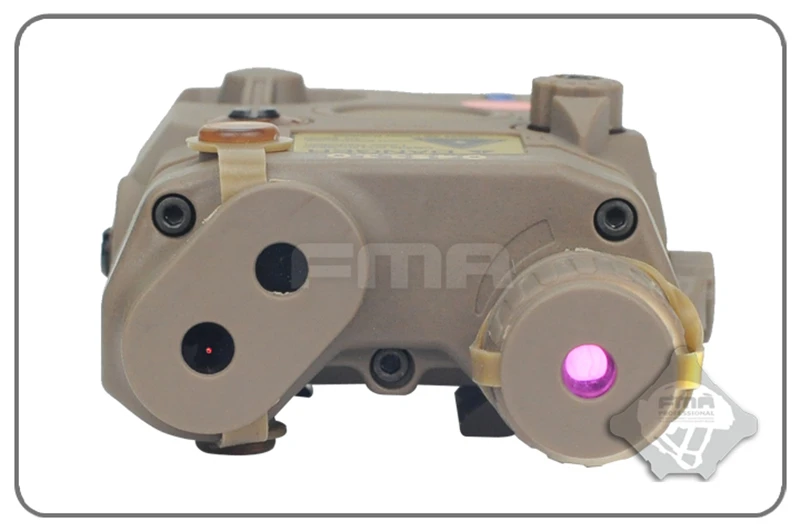Versão de Atualização Branca + Vermelho Laser com Lentes Lanterna ir Caça Tático Rifle Airsoft Caixa Bateria Tb0074 Fma Peq-15 La5 Led 23 lanterna branca + vermelho laser com lentes