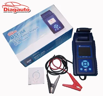 

Car Digital Battery Analyzer MST-268 with Printer Support Multi-language Automotive Power Tester CCA IEC EN JIS DIN