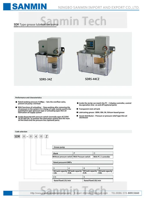 2017 Sanmin Lubrication Pump-7