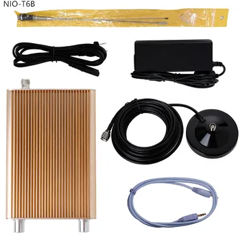 

Free Shipping NIO-T6B 1W/6W Gold Color Stereo Audio Mini Power FM Radio Kit for Personal Radio Station