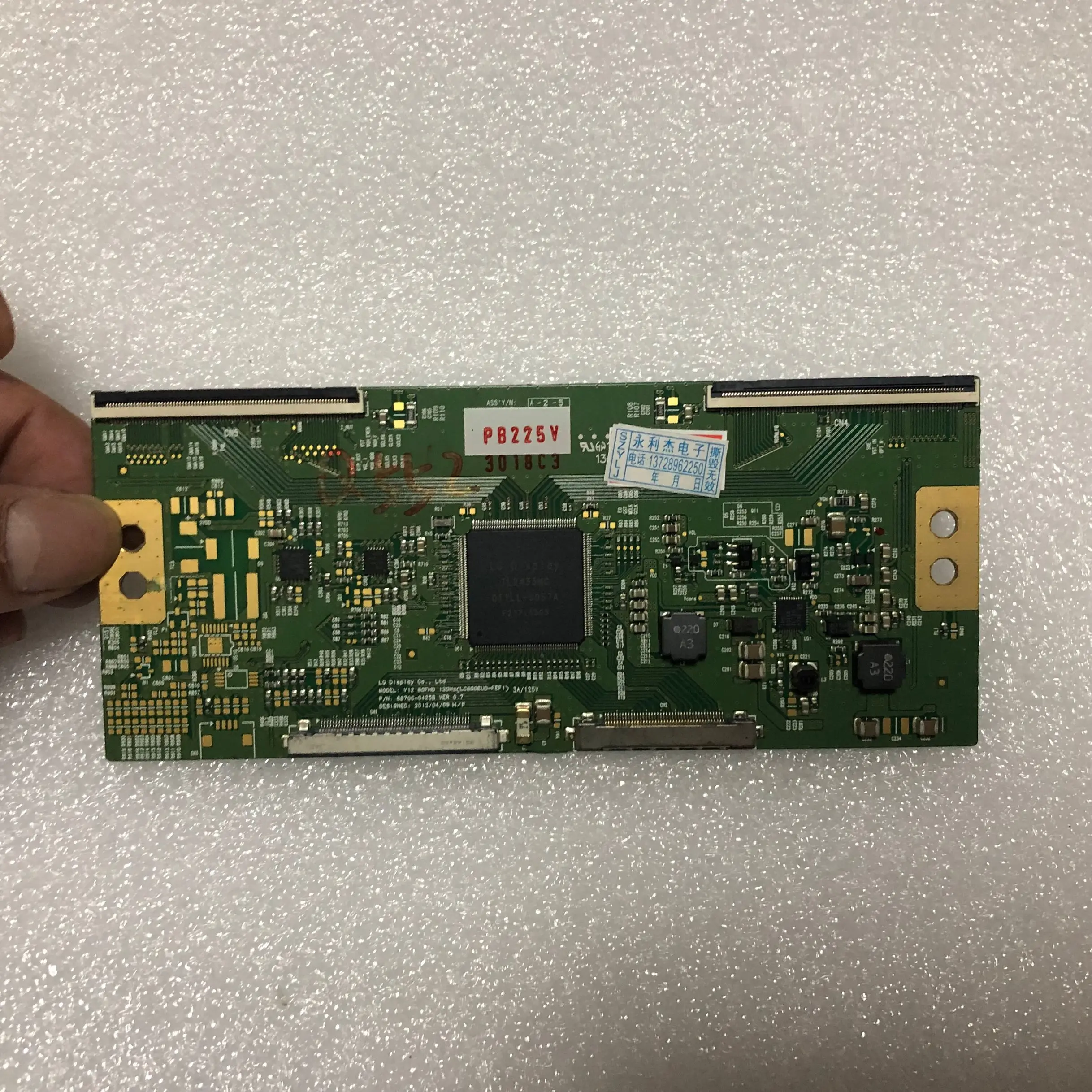 

original 100% test for LG 6870C-0425B VER 0.7 (LC600EUD-FEF1) logic board SPOT