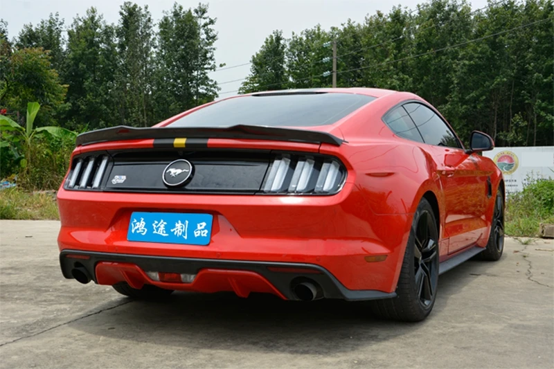 Автостайлинг MONTFORD подходит для Ford Mustang Coupe 2015 2016 высококачественный задний