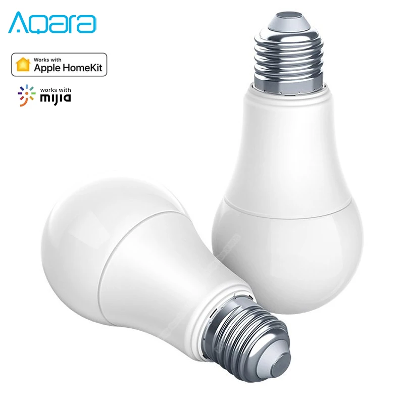 

Original Aqara 9W E27 2700K-6500K 806lum Smart White Color LED Bulb Light For Xiaomi Mijia Mi Home APP Apple Homekit Aqara Home