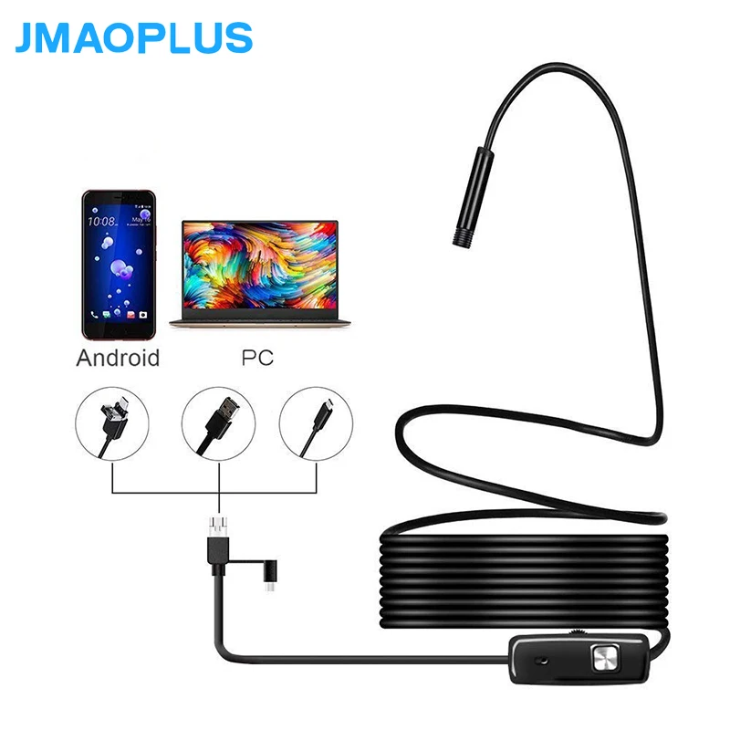 

Micro Usb Camera Camera Usb Android Pipeline Inspector For Windows & Macbook PC Endoscope Android PC Camera
