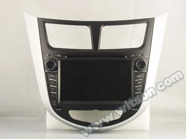 Sale 7" Android 6.0 OS Car DVD for Hyundai Verna 2010-2012 & Solaris 2010-2012 & Accent 2010-2012 with Calling Function Support 1