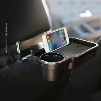 

NEW Car Auto Rear Back Seat Table Drink Food Cup Tray Holder Desk Stand Mount Car Seat Back Meal Tray Foldable Desk Table Stand