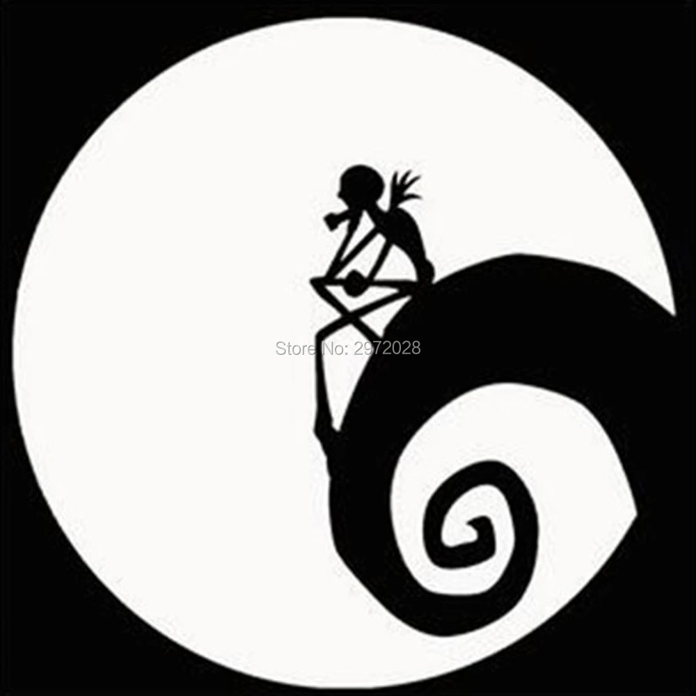 

Creative Cartoon Character Jack Nightmare Before Christmas Decorations Reflective Auto Decal Car Body Sticker Pattern Vinyl