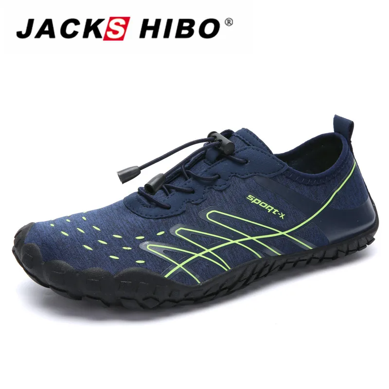 

JACKSHIBO Men water Shoes Sneakers Swimming Sport sea Beach Shoes Barefoot Sneakers Breathable Shoes Surfing Zapatos de agua