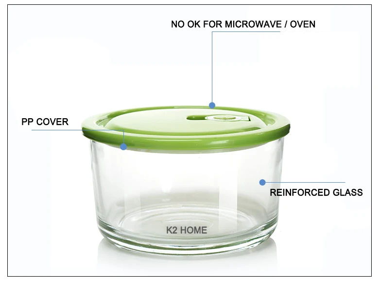 Premium Meal Container Glass Lunch Bento Box Food Prep Freezer Containers Lunch Containers Food Storage Round Box Clear 3 Premium Meal Container Glass Lunch Bento Box Food Prep Freezer Containers Lunch Containers Food Storage Round Box Clear 3