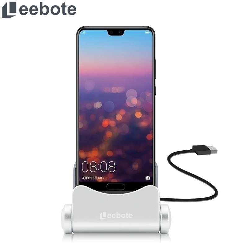 

Leebote Type-C Charging Dock Station Sync Data USB Desktop Docking Charger Cradle Stand for Xiaomi Samsung Huawei LG Sony ZTE