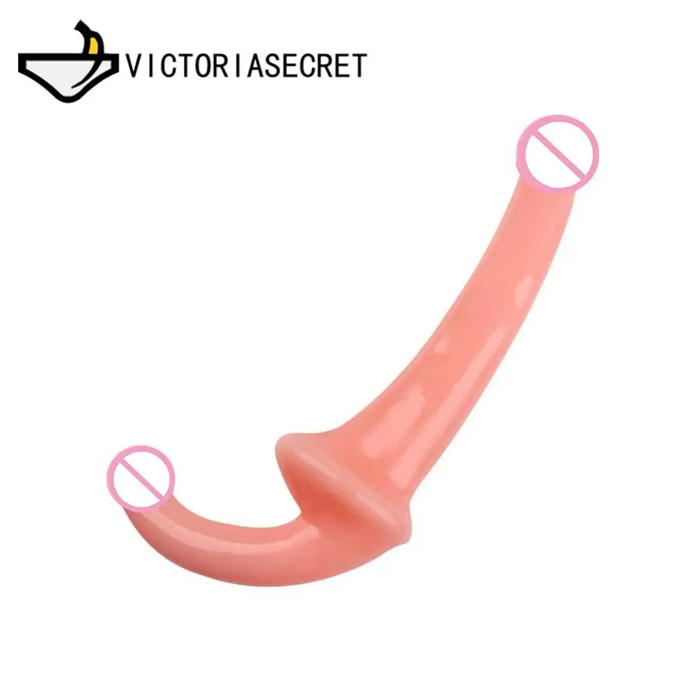 Double head Penis Big Dildo Realistic Vagina Masturbation Cock Penis Adults Toys Anal Butt Woman Sex Toy Shop Female Masturbator