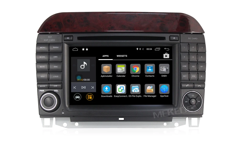 Discount Android 7.1   Car DVD Player For Mercedes/Benz/S320/S350/S400/S500/W220/W215/C Class S Class 2G RAM 4G WIFI Radio GPS+8g map 16
