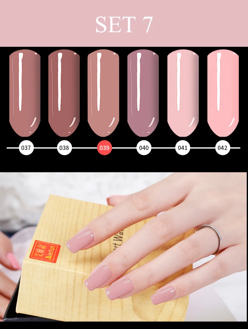 Lily Angel 7,3 мл Nail Art Дизайн Маникюр 110 Цвет Soak Off эмали гель для ногтей Светодиодный УФ гель лак для ногтей 39-76