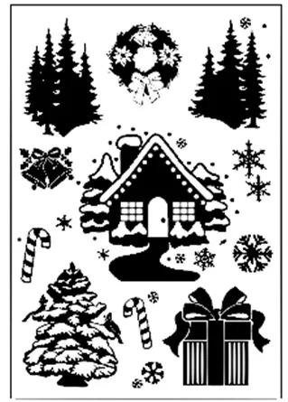 alinacraft clear stamp alinacutle-6