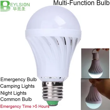 

5W 9W 12W LED Emergency Light Bulb Emergency Bulb Automatic Charging Rechargeable Battery E27 Lamp Emergency time>5 hours