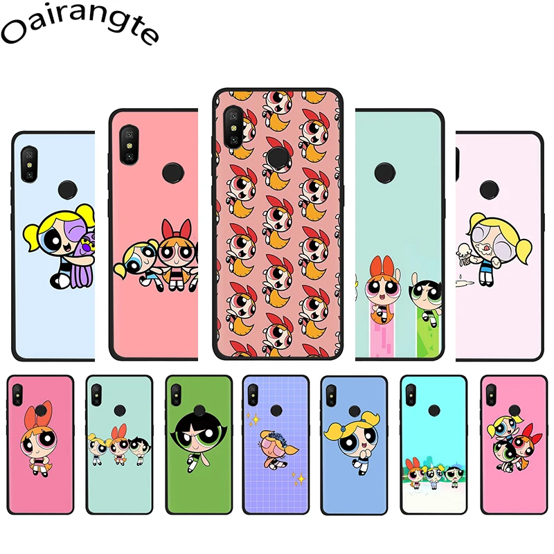 

The Powerpuff Girls Soft Silicone phone cover case for Xiaomi 5X 6 6X A1 A2 8 Lite 9 9se Max 3 F1 9T A3 Pro CC9e